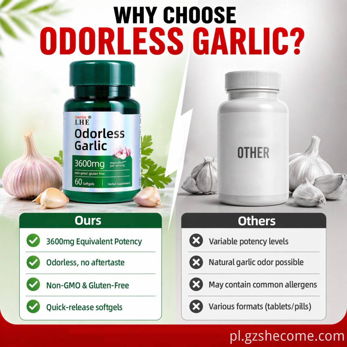 Odorless Garlic Softgels 5